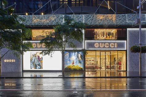 Explore The New Gucci Flagship Store .